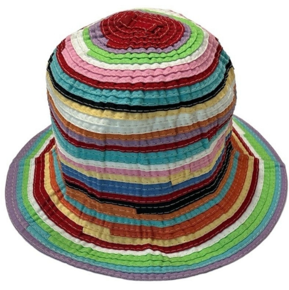Filippo Catarzi Italian Made Ribbon Bucket Hat